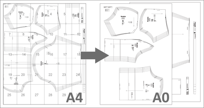 A4 naar A0 omzetservice